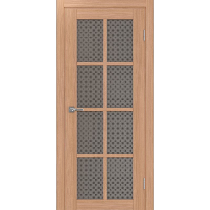 Межкомнатная дверь Турин 541.2222, цвет ясень тёмный, заполнение Пунта бронзовое, размер 200*70 см.