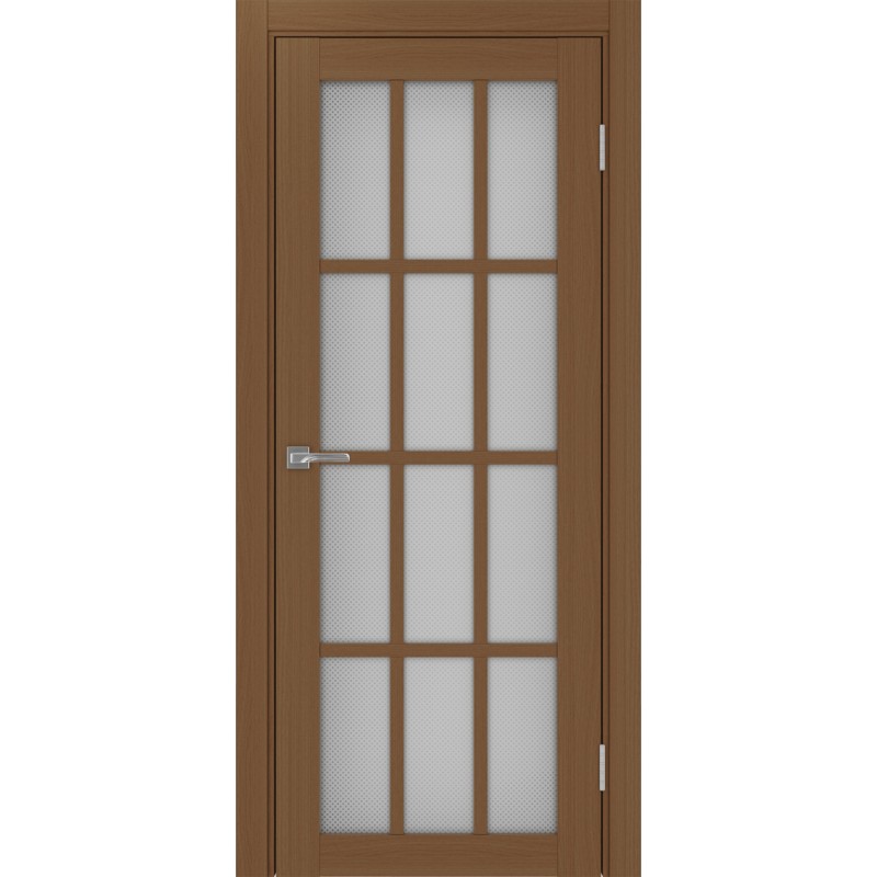 Межкомнатная дверь Турин 542.2222, цвет орех NL, заполнение Пунта бесцветное, размер 200*80 см.