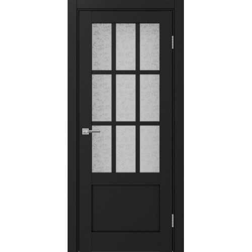 Турин 542ПФ.2221, цвет Антрацит стекло Дали бесцветное, размер 80*200 см.