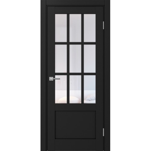 Турин 542ПФ.2221, цвет Антрацит стекло Прозрачное, размер 80*200 см.