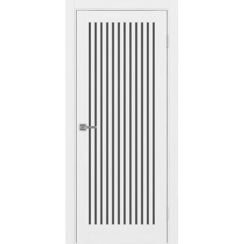 Турин 543.2, цвет белый лёд, заполнение Графит матовое, размер 200*80 см.