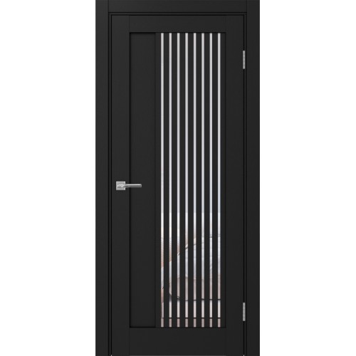 Турин 544.12, цвет Антрацит стекло Прозрачное, размер 80*200 см.