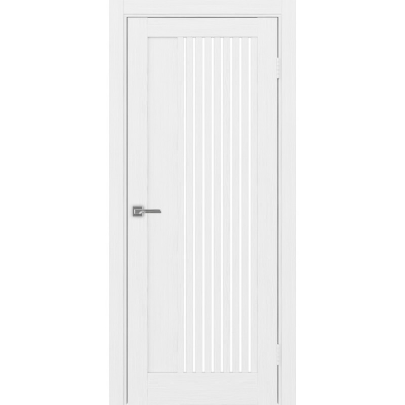 Межкомнатная дверь Турин 544.12, цвет белый лёд, заполнение LACбелый, размер 200*80 см.