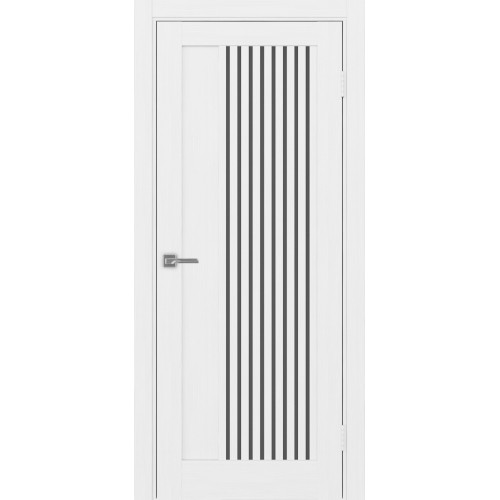 Турин 544.12, цвет белый лёд, заполнение Графит матовое, размер 200*80 см.