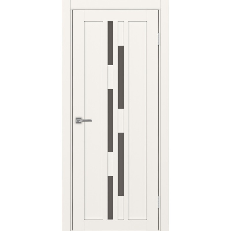 Межкомнатная дверь Турин 551.121, цвет, бежевый, заполнение Бронза матовое, размер 200*80 см.