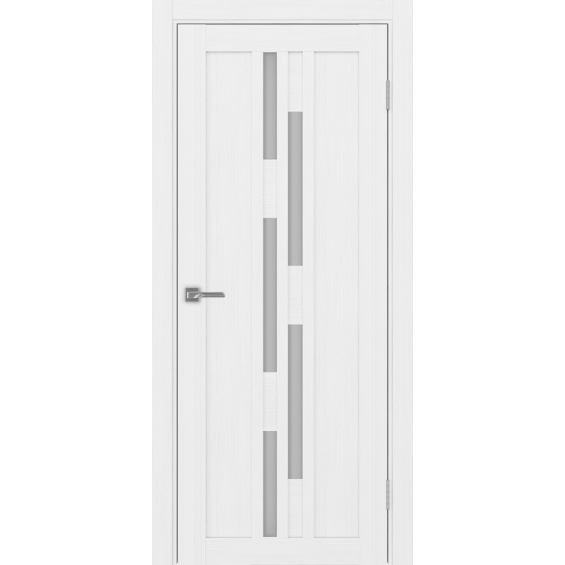 Межкомнатная дверь Турин 551.121, цвет белый лёд, заполнение Мателюкс, размер 200*80 см.