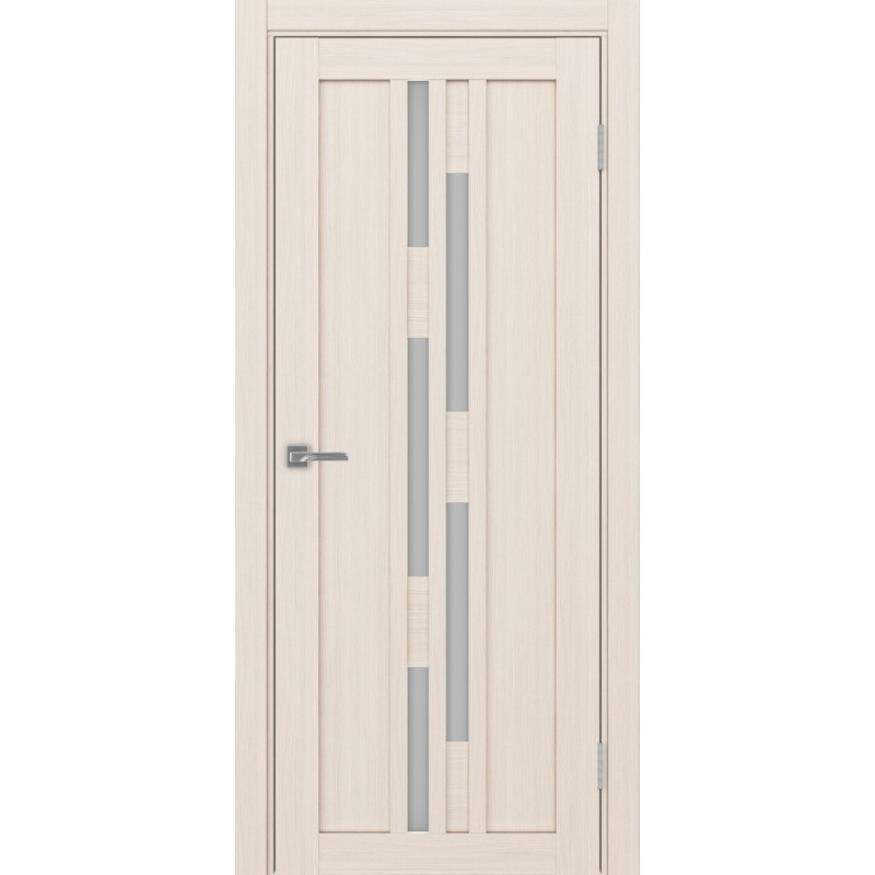 Межкомнатная дверь Турин 551.121, цвет ясень перламутровый, заполнение Мателюкс, размер 200*80 см.