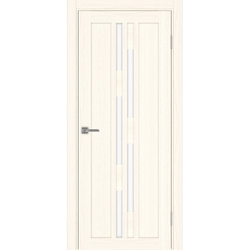 Турин_551.121, цвет Ясень светлый стекло LACбелый, размер 80*200 см.