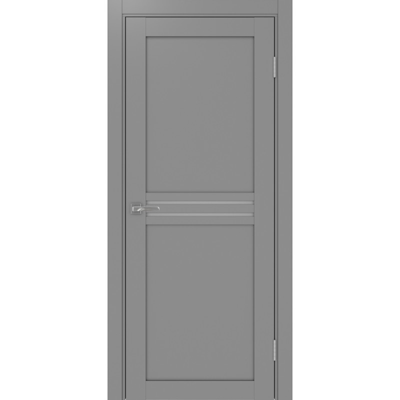 Межкомнатная дверь Турин 552.12, цвет серый, заполнение Мателюкс, размер 200*80 см.