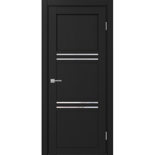 Турин 553.12, цвет Антрацит стекло Прозрачное, размер 80*200 см.