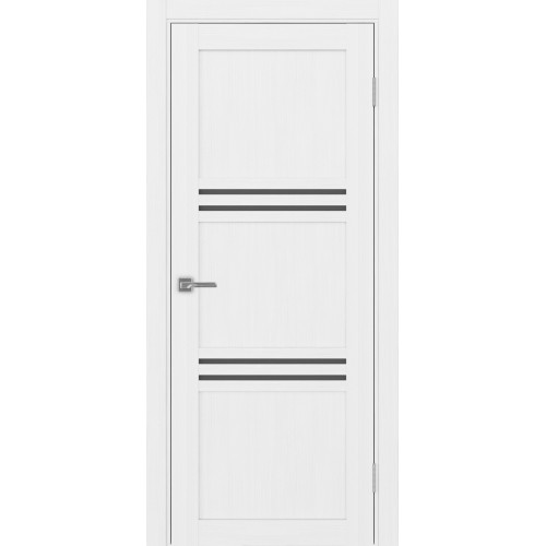 Турин 553.12, цвет белый лёд, заполнение Графит матовое, размер 200*80 см.