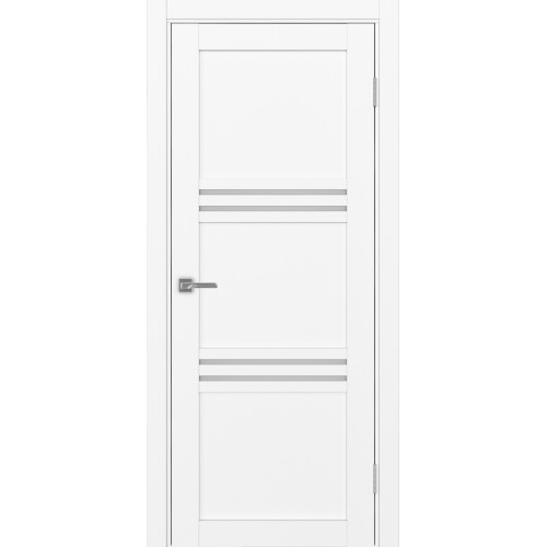 Турин 553.12, цвет Белый снежный стекло Мателюкс, размер 80*200 см.