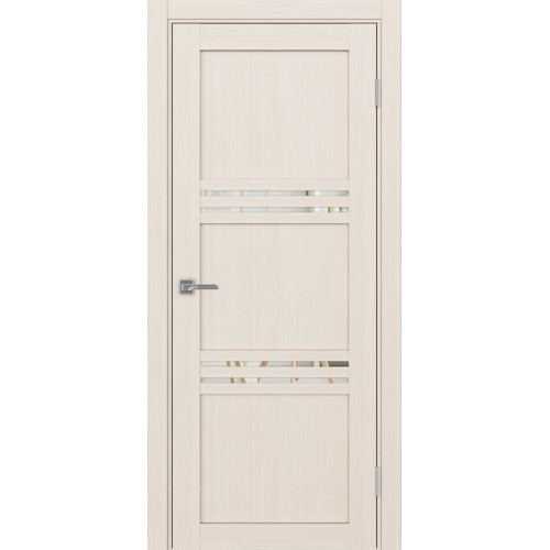 Турин 553.12, цвет Ясень перламутровый стекло Зеркало/Зеркало, размер 80*200 см.