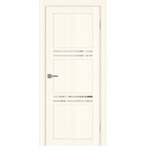 Турин_553.12, цвет Ясень светлый стекло Зеркало/Зеркало, размер 80*200 см.