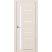 Турин 554.21, цвет Ясень перламутровый стекло LACбелый, размер 80*200 см.