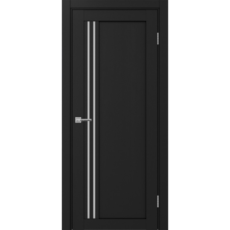 Межкомнатная дверь Турин 555.21, цвет Антрацит стекло Мателюкс, размер 80*200 см.