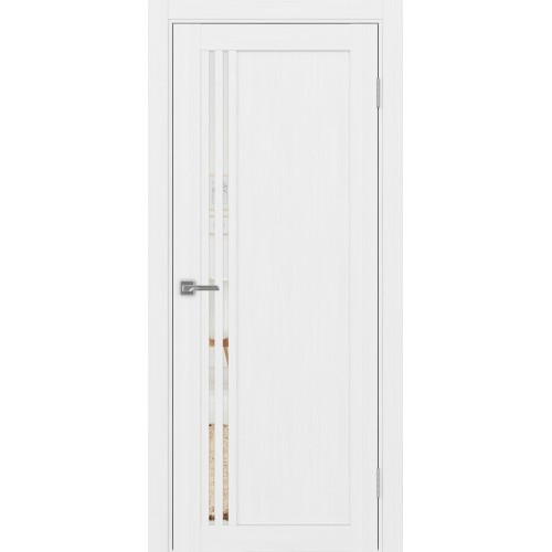 Турин 555.21, цвет белый лёд, заполнение Зеркало/Зеркало, размер 200*80 см.