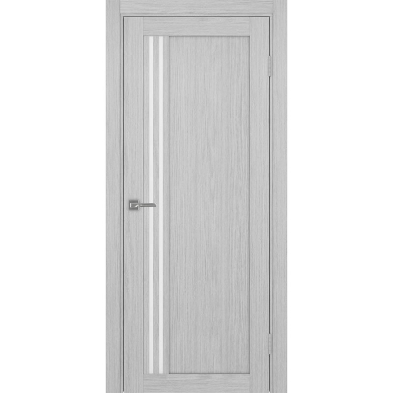 Межкомнатная дверь Турин 555.21, цвет Дуб Серый FL стекло Мателюкс, размер 80*200 см.