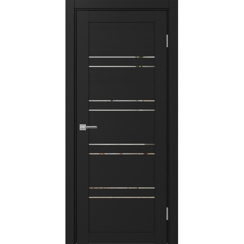 Турин 560.12, цвет Антрацит стекло Зеркало, размер 80*200 см.