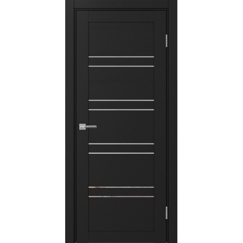 Турин 560.12, цвет Антрацит стекло Прозрачное, размер 80*200 см.