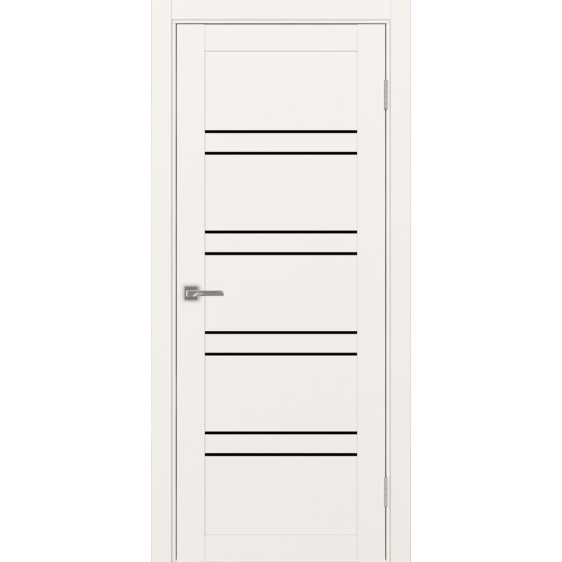 Межкомнатная дверь Турин 560.12, цвет, бежевый, заполнение LACчерный, размер 200*80 см.