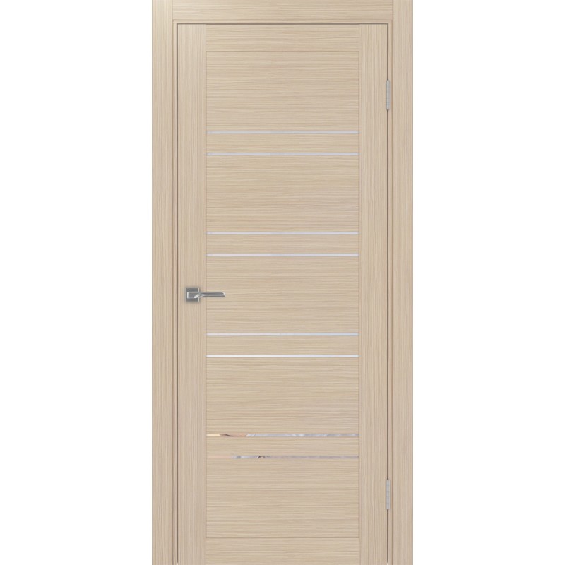 Межкомнатная дверь Турин 560.12, цвет дуб беленый FL, заполнение Прозрачное, размер 200*80 см.