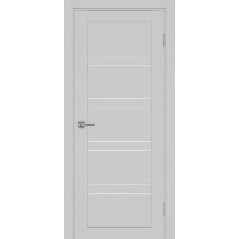 Межкомнатная дверь Турин 560.12, цвет пепельный, заполнение Мателюкс, размер 200*80 см.