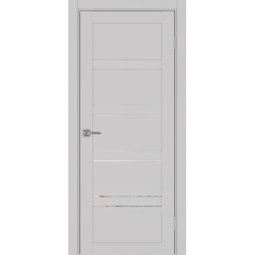 Турин 560.12, цвет пепельный, заполнение Прозрачное, размер 200*80 см.