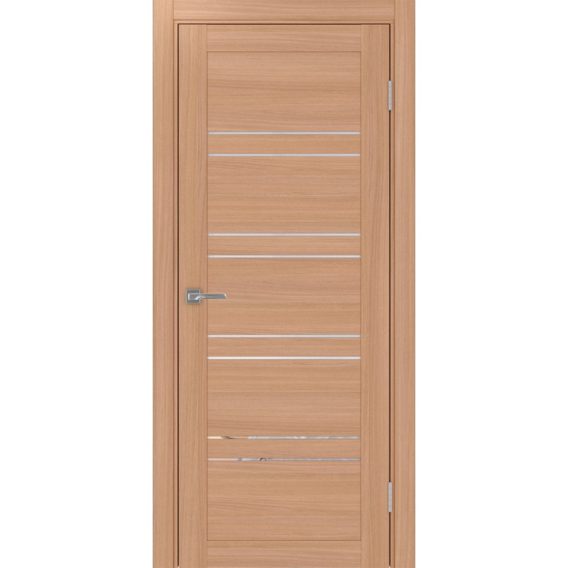 Межкомнатная дверь Турин 560.12, цвет ясень тёмный, заполнение Мателюкс, размер 200*80 см.