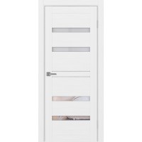 Турин 561.12, цвет белый лёд, заполнение Прозрачное, размер 200*80 см.