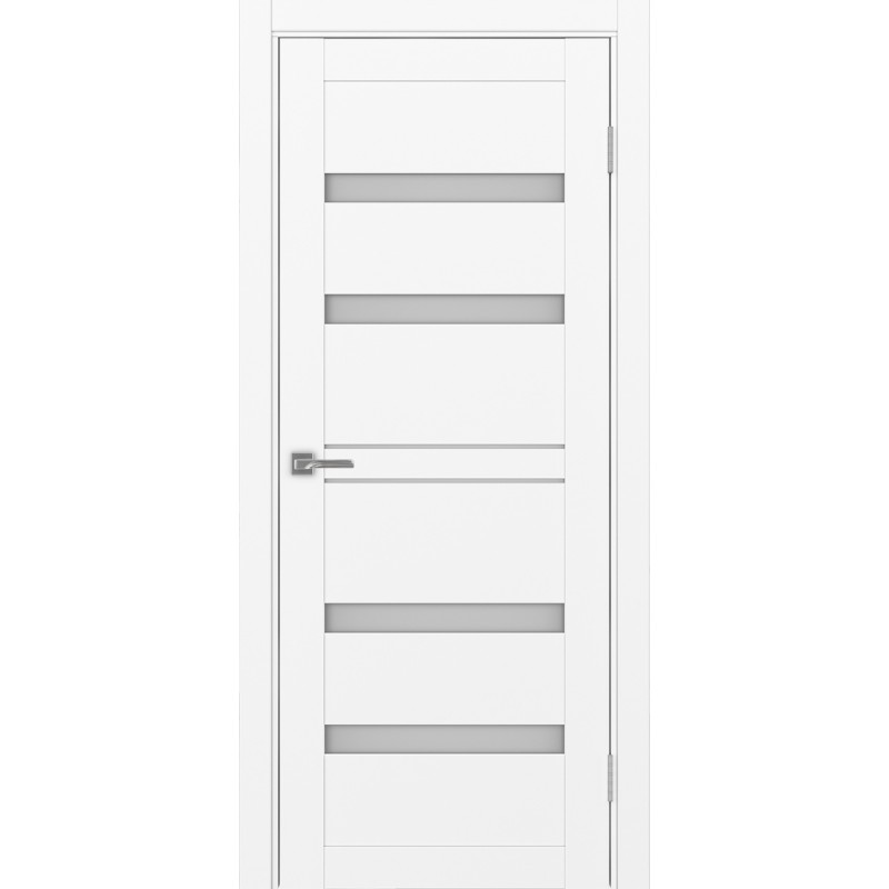 Межкомнатная дверь Турин 561.12, цвет белый снежный, заполнение Мателюкс, размер 200*80 см.