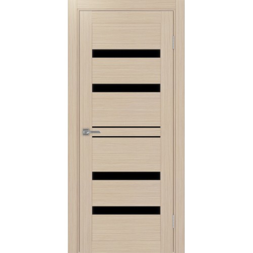 Турин 561.12, цвет дуб беленый FL, заполнение LACчерный, размер 200*80 см.