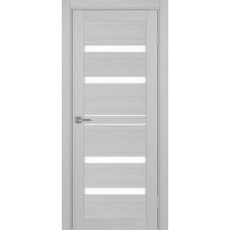 Межкомнатная дверь Турин 561.12, цвет дуб серый FL, заполнение LACбелый, размер 200*80 см.