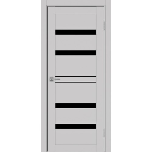 Турин 561.12, цвет пепельный, заполнение LACчерный, размер 200*80 см.