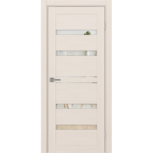 Турин 561.12, цвет ясень перламутровый, заполнение Зеркало, размер 200*80 см.