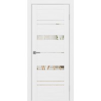 Турин 562.12, цвет белый лёд, заполнение Зеркало, размер 200*80 см.