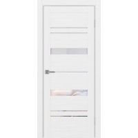 Турин 562.12, цвет белый лёд, заполнение Прозрачное, размер 200*80 см.