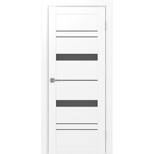 Турин 562.12, цвет белый снежный, заполнение Графит матовое, размер 200*80 см.