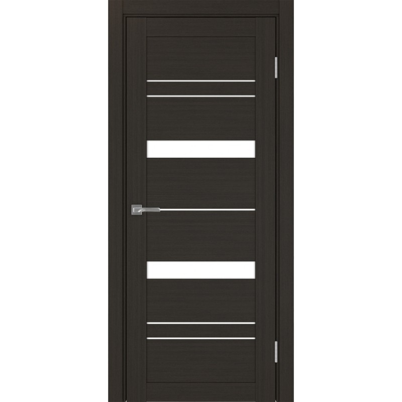 Межкомнатная дверь Турин 562.12, цвет венге FL, заполнение LACбелый, размер 200*80 см.