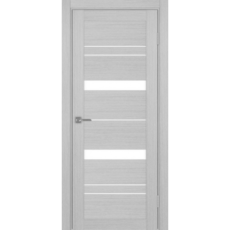Межкомнатная дверь Турин 562.12, цвет дуб серый FL, заполнение LACбелый, размер 200*80 см.