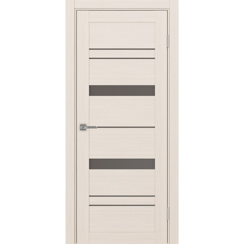 Межкомнатная дверь Турин 562.12, цвет ясень перламутровый, заполнение Бронза матовое, размер 200*80 см.