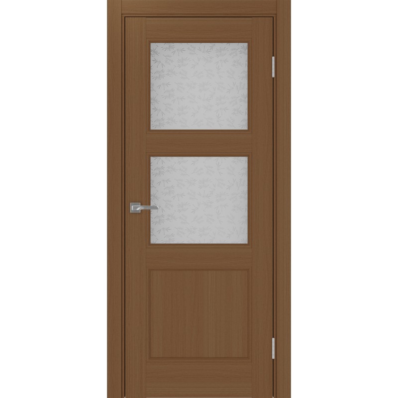 Межкомнатная дверь Турин Neo 530.221, цвет орех NL, заполнение Дали бесцветное, размер 200*40 см.