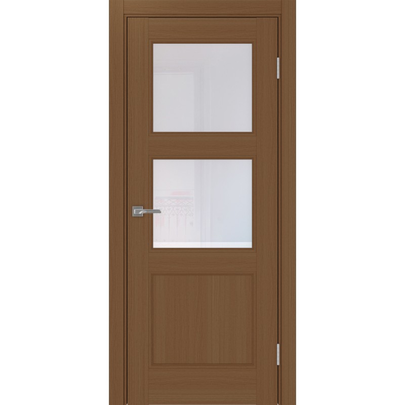 Межкомнатная дверь Турин Neo 530.221, цвет орех NL, заполнение Прозрачное, размер 200*40 см.