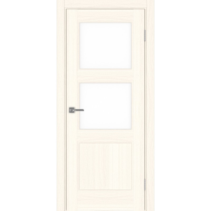 Межкомнатная дверь Турин Neo 530.221, цвет ясень светлый, заполнение LACбелый, размер 200*40 см.