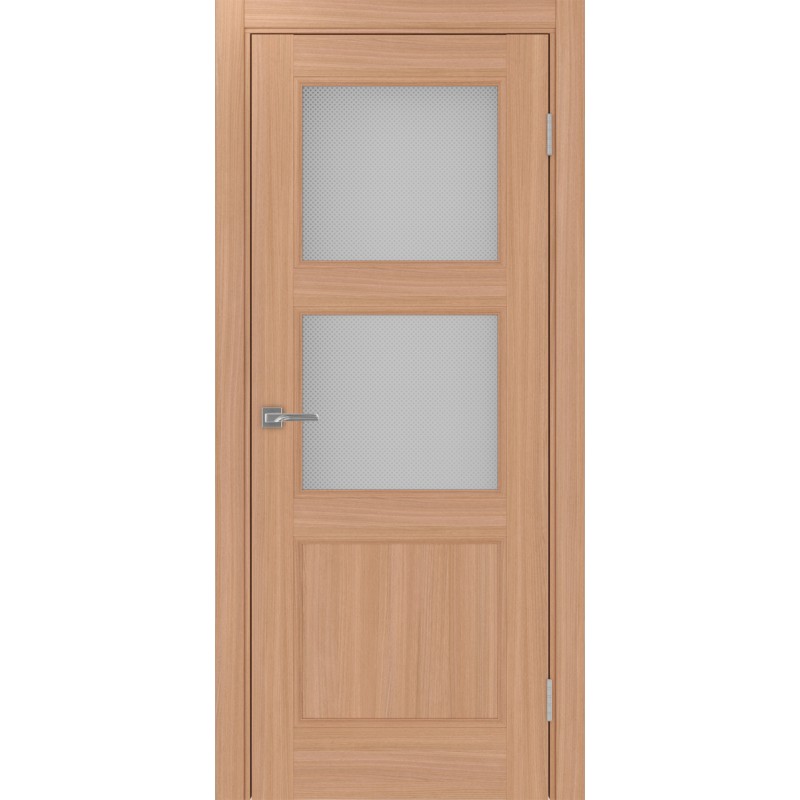 Межкомнатная дверь Турин Neo 530.221, цвет ясень тёмный, заполнение Пунта бесцветное, размер 200*35 см.