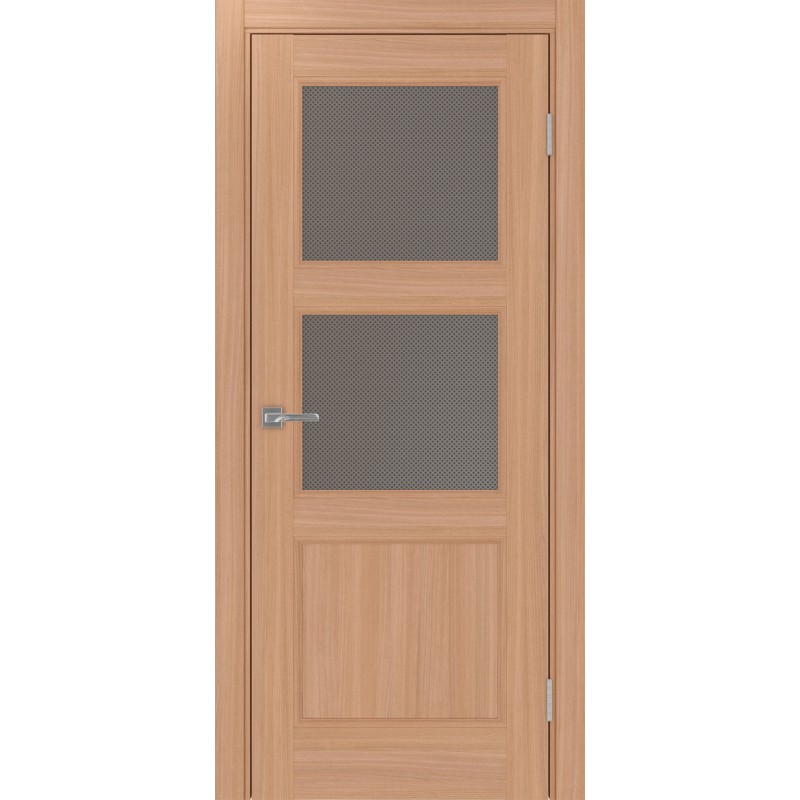 Межкомнатная дверь Турин Neo 530.221, цвет ясень тёмный, заполнение Пунта бронзовое, размер 200*35 см.