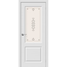 Межкомнатная дверь Винил Скинни-13 П-23 (Белый)