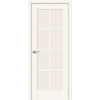 Межкомнатная дверь Эко-Шпон Прима-11.1 White Wood