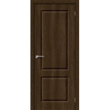 Межкомнатная дверь Винил Скинни-12 Dark Barnwood