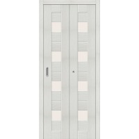 Межкомнатная складная дверь Порта-23 Bianco Veralinga